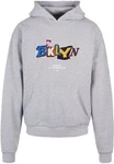 Upscale by Mister Tee BRKLYN Hoodie Grau/Dunkelgrau/Silber