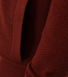 CASAMODA Strickjacke Orange/Braun/Rot/Dunkelrot