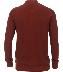 CASAMODA Strickjacke Orange/Braun/Rot/Dunkelrot