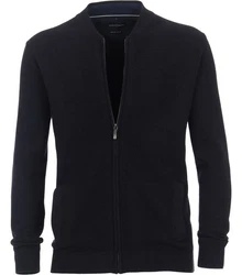CASAMODA Strickjacke Dunkelblau/Schwarz