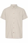 !Solid Kurzarmhemd SDPete Khaki/Braun/Beige