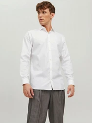 Jack & Jones Langarmhemd JPRBLAParker Weiß/Grau/Creme/Khaki