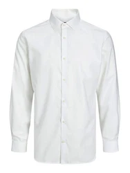 Jack & Jones Langarmhemd JPRBLAParker Weiß/Grau/Creme/Khaki