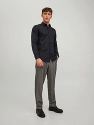 Jack & Jones Langarmhemd JPRBLAParker schwarz
