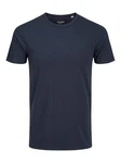 Jack & Jones T-Shirt JJEBASIC O-NECK TEE Dunkelblau