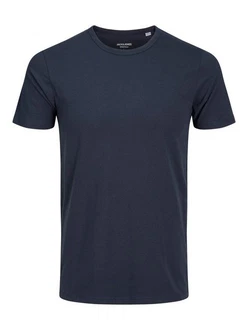 Jack & Jones T-Shirt JJEBASIC O-NECK TEE Dunkelblau