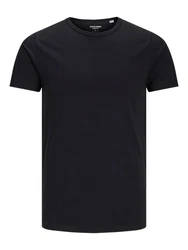 Jack & Jones T-Shirt JJEBASIC O-NECK TEE Dunkelblau/Schwarz