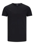 Jack & Jones T-Shirt JJEBASIC O-NECK TEE Dunkelblau/Schwarz