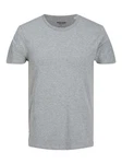 Jack & Jones T-Shirt JJEBASIC O-NECK TEE Grau/Hellgrau/Dunkelgrau