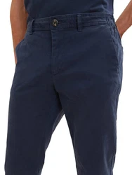 TOM TAILOR 5-Pocket Jeans Chino Slim Anzughose Dunkelblau/Blau/Hellblau/Beige
