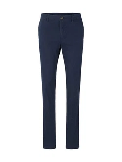TOM TAILOR 5-Pocket Jeans Chino Slim Anzughose Dunkelblau/Blau/Hellblau/Beige
