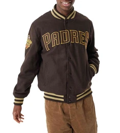 Collegejacke MLB San Diego Padres Patch Varsity