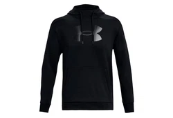 Under Armour Hoodie Big Logo Fleece Rot/Schwarz