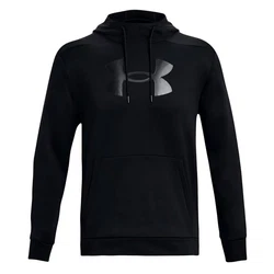 Under Armour Hoodie Big Logo Fleece Rot/Schwarz