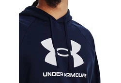 Under Armour Hoodie Rival Fleece Logo HD 1379758 Rot/Dunkelblau/Blau