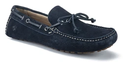 LUMBERJACK Mokassin Slipper Bootsschuh Dunkelblau/Blau/Hellblau