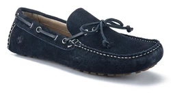 LUMBERJACK Mokassin Slipper Bootsschuh Dunkelblau/Blau/Hellblau