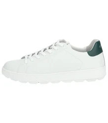Geox U45GPA 0009B C0899 Sneaker Schnürschuh Weiß/Creme/Hellblau