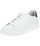 Geox U45GPA 0009B C0899 Sneaker Schnürschuh Weiß/Creme/Hellblau