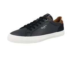 Pepe Jeans Sneaker Kenton Court Herren Dunkelblau/Schwarz/Beige/Blau