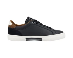 Pepe Jeans Sneaker Kenton Court Herren Dunkelblau/Schwarz/Beige/Blau