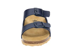 Lico Pantolette Bioline Man Dunkelblau/Blau/Hellblau
