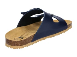 Lico Pantolette Bioline Man Dunkelblau/Blau/Hellblau