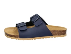 Lico Pantolette Bioline Man Dunkelblau/Blau/Hellblau