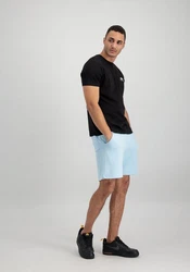 Alpha Industries Sweatshorts Jogger Short Herren Hellblau