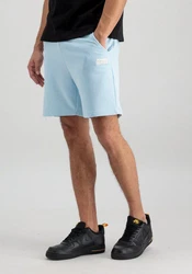 Alpha Industries Sweatshorts Jogger Short Herren Hellblau