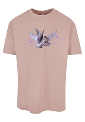 MT Upscale T-Shirt Vive la Liberte  Lila/Rosa