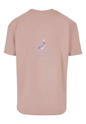 MT Upscale T-Shirt Vive la Liberte  Lila/Rosa