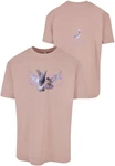 MT Upscale T-Shirt Vive la Liberte  Lila/Rosa
