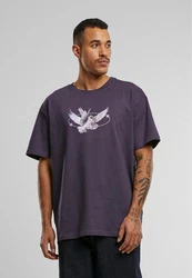 MT Upscale T-Shirt Vive la Liberte  Lila/Fliederfarben/Dunkelblau