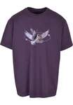 MT Upscale T-Shirt Vive la Liberte  Lila/Fliederfarben/Dunkelblau