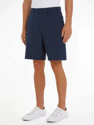 Tommy Hilfiger Shorts BERMUDA SEERSUCKER blau