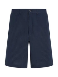 Tommy Hilfiger Shorts BERMUDA SEERSUCKER blau