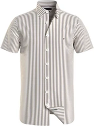 Tommy Hilfiger Kurzarmhemd W-CO/LI CLASSIC STP RF SHIRT fein gestreift