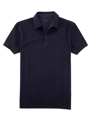 OLYMP Poloshirt Casual Dunkelblau