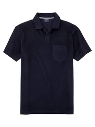 Poloshirt Casual trendige Frottee-Qualitt