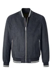 Redpoint Blouson TED Modern Fit Sommerjacke Dunkelblau/Blau/Grau