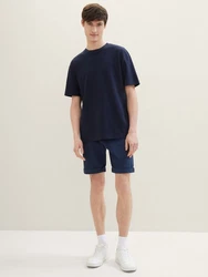 TOM TAILOR Denim Shorts Chinoshorts mit Gürtel 