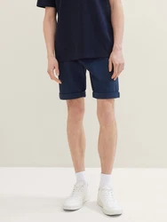 TOM TAILOR Denim Shorts Chinoshorts mit Gürtel 
