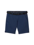 TOM TAILOR Denim Shorts Chinoshorts mit Gürtel 