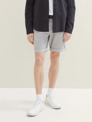 TOM TAILOR Denim Shorts Chinoshorts mit Gürtel 