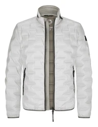Milestone Steppjacke MSSalino Grau/Creme/Weiß/Hellgrau