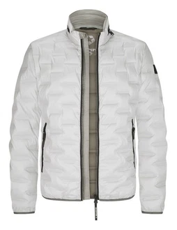 Milestone Steppjacke MSSalino Grau/Creme/Weiß/Hellgrau