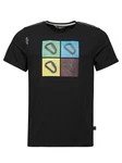 Chillaz Kurzarmshirt Carabiner Soup T-shirt Herren Schwarz/Mischfarben