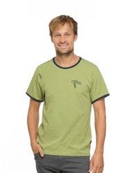 Chillaz Kurzarmshirt Rope T-shirt Herren Grün/Dunkelgrün/Neonfarben