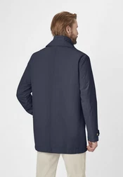 S4 Jackets Langmantel SANTIAGO Herrenmantel Dunkelblau/Blau